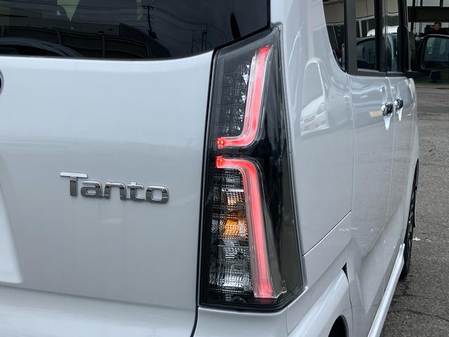 タントカスタムＲＳターボ　バックカメラ　ＬＥＤヘッドライト　オートライト　アダプティブドライビングビーム　衝突被害軽減ブレーキ　コ−ナ−センサー　シートヒーター　両側電動スライドドア　アルミホイール　電動駐車ブレーキ（千葉県）の中古車