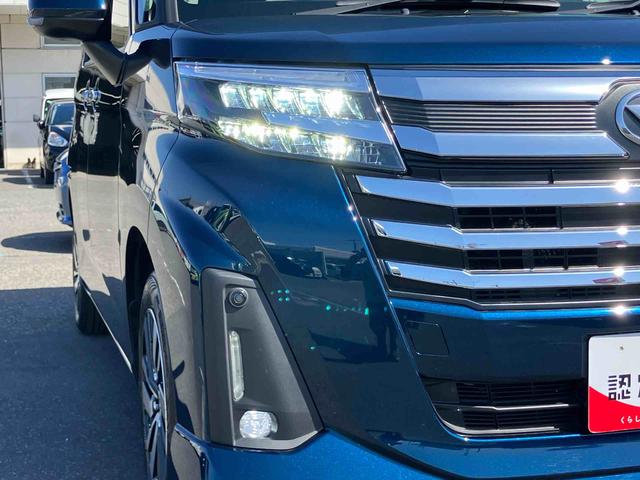 トールカスタムＧ９型ディスプレイオーディオ／ＴＶ／ＢＴ／ＵＳＢ　バックカメラ　全車速追従クルコン　ＬＥＤヘッドライト　オートライト　スマアシ　コーナーセンサー　電動駐車ブレーキ　キーフリー　革巻きステアリング　アルミ（千葉県）の中古車