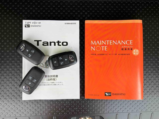 タントカスタムＲＳ１０型ナビ／ＢＴ／ＴＶ／ＤＩＳＣ／バックカメラ／ステアスイッチ　前後ドラレコ　ＥＴＣ　リモコンエンジンスタート　両側パワスラ　１５インチアルミ　ＬＥＤヘッド／フォグ　スマートキー　シートヒーター（千葉県）の中古車