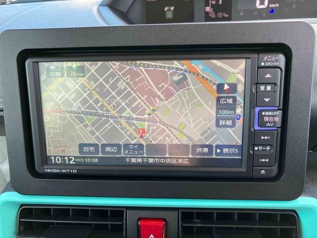 タントＸ純正７インチメモリーナビ　ＥＴＣ　衝突回避支援ブレーキ　助手席側電動スライドドア　プッシュボタンスタート　オートライト　バックカメラ（千葉県）の中古車