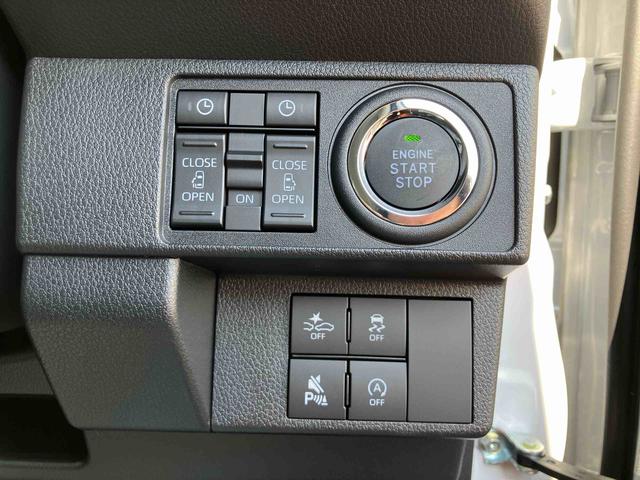 ムーヴキャンバスストライプスＧ両側電動スライドドア　ＬＥＤヘッドライト＆フォグランプ　シートヒーター　保温カップホルダー　電動駐車ブレーキ　バックカメラ　ステアリングスイッチ　置きラクＢＯＸ　コーナーセンサー　衝突被害軽減ブレーキ（千葉県）の中古車