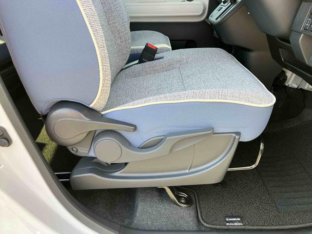 ムーヴキャンバスストライプスＧ両側電動スライドドア　ＬＥＤヘッドライト＆フォグランプ　シートヒーター　保温カップホルダー　電動駐車ブレーキ　バックカメラ　ステアリングスイッチ　置きラクＢＯＸ　コーナーセンサー　衝突被害軽減ブレーキ（千葉県）の中古車