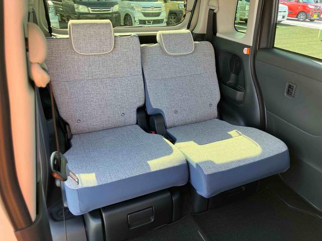 ムーヴキャンバスストライプスＧ両側電動スライドドア　ＬＥＤヘッドライト＆フォグランプ　シートヒーター　保温カップホルダー　電動駐車ブレーキ　バックカメラ　ステアリングスイッチ　置きラクＢＯＸ　コーナーセンサー　衝突被害軽減ブレーキ（千葉県）の中古車