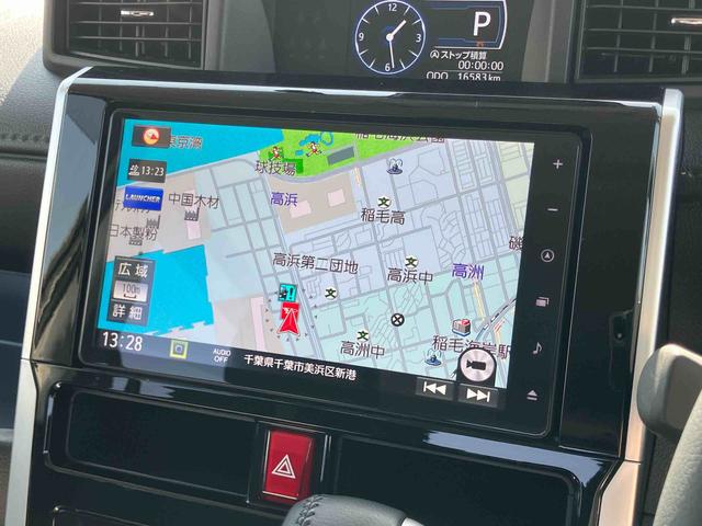 トールカスタムＧ　ターボターボ　９型ナビ／ＴＶ／ＤＶＤ／ＢＴ／ＵＳＢ　バックカメラ　全車速追従クルコン　ＬＥＤヘッドライト　オートライト　オートハイビーム　スマアシ　前後コーナーセンサー　電動駐車ブレーキ　キーフリー　アルミ（千葉県）の中古車