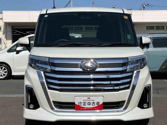 トールカスタムＧ　ターボターボ　９型ナビ／ＴＶ／ＤＶＤ／ＢＴ／ＵＳＢ　バックカメラ　全車速追従クルコン　ＬＥＤヘッドライト　オートライト　オートハイビーム　スマアシ　前後コーナーセンサー　電動駐車ブレーキ　キーフリー　アルミ（千葉県）の中古車