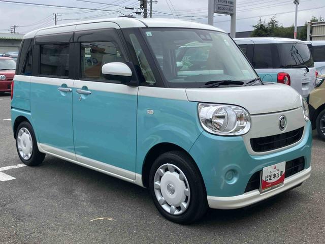 ムーヴキャンバスＸ　ＳＡIIIバックカメラ連動フルセグナビ　ＵＳＢ接続　ブルートゥース対応　フロント．リヤドライブレコーダー連動　オートライト　オートハイビーム　マニュアルレベリング機能付ハロゲンヘッドライト　アイドリングストップ（千葉県）の中古車