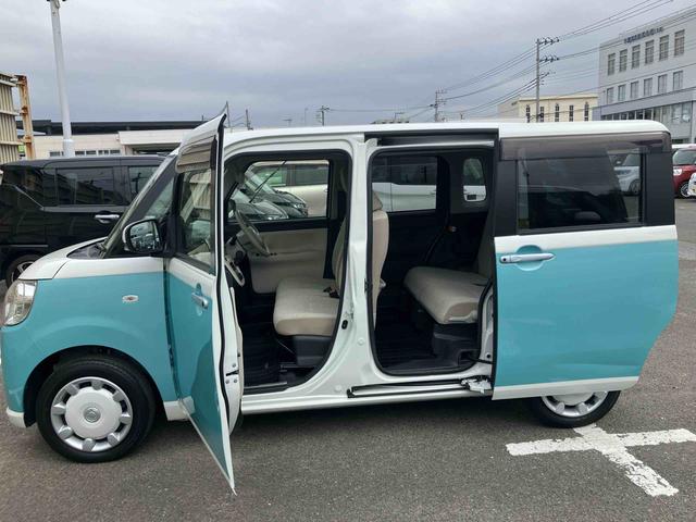 ムーヴキャンバスＸ　ＳＡIIIバックカメラ連動フルセグナビ　ＵＳＢ接続　ブルートゥース対応　フロント．リヤドライブレコーダー連動　オートライト　オートハイビーム　マニュアルレベリング機能付ハロゲンヘッドライト　アイドリングストップ（千葉県）の中古車