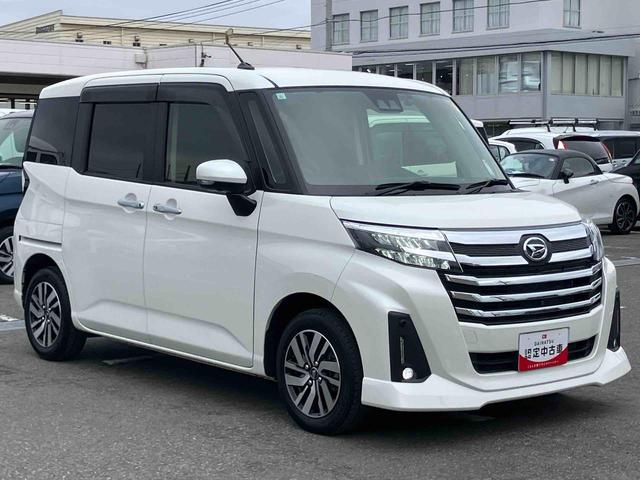 トールカスタムＧ９型ナビ／ＴＶ／ＤＶＤ／ＢＴ／ＵＳＢ　全周囲カメラ　前後ドラレコ　全車速追従クルコン　ＬＥＤヘッドライト　オートライト　オートハイビーム　スマアシ　コーナーセンサ　電動駐車ブレーキ　キーフリー　アルミ（千葉県）の中古車