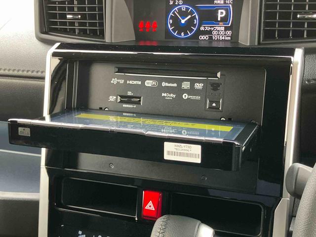 トールカスタムＧ９型ナビ／ＴＶ／ＤＶＤ／ＢＴ／ＵＳＢ　全周囲カメラ　前後ドラレコ　全車速追従クルコン　ＬＥＤヘッドライト　オートライト　オートハイビーム　スマアシ　コーナーセンサ　電動駐車ブレーキ　キーフリー　アルミ（千葉県）の中古車