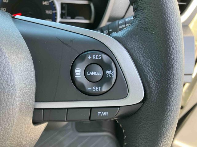 トールカスタムＧ９型ディスプレイオーディオ／ＴＶ／ＢＴ／ＵＳＢ　バックカメラ　全車速追従クルコン　ＬＥＤヘッドライト　オートライト　スマアシ　コーナーセンサー　電動駐車ブレーキ　キーフリー　革巻きステアリング　アルミ（千葉県）の中古車