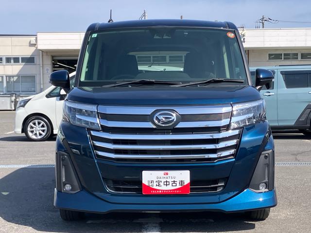 トールカスタムＧ９型ナビ／ＴＶ／ＤＶＤ／ＢＴ／ＵＳＢ　バックカメラ　全車速追従クルコン　ＬＥＤヘッドライト　オートライト　オートハイビーム　ＡＤＢ　スマアシ　前後コーナーセンサー　電動駐車ブレーキ　キーフリー　アルミ（千葉県）の中古車