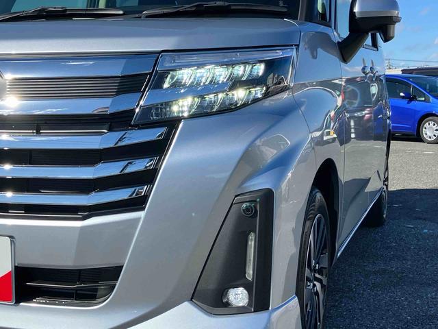 トールカスタムＧ９型ディスプレイオーディオ／ＴＶ／ＢＴ／ＵＳＢ　バックカメラ　全車速追従クルコン　ＬＥＤヘッドライト　オートライト　ＡＤＢ　革巻きハンドル　スマアシ　前後コーナーセンサ　電動駐車ブレーキ　キーフリー（千葉県）の中古車