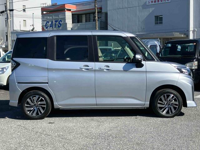 トールカスタムＧ９型ディスプレイオーディオ／ＴＶ／ＢＴ／ＵＳＢ　バックカメラ　全車速追従クルコン　ＬＥＤヘッドライト　オートライト　ＡＤＢ　革巻きハンドル　スマアシ　前後コーナーセンサ　電動駐車ブレーキ　キーフリー（千葉県）の中古車