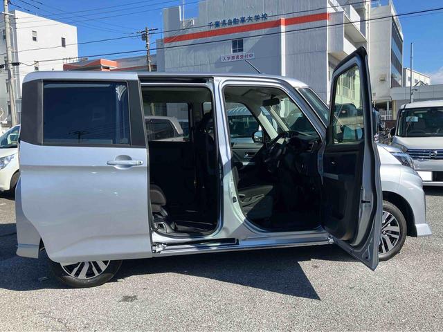 トールカスタムＧ９型ディスプレイオーディオ／ＴＶ／ＢＴ／ＵＳＢ　バックカメラ　全車速追従クルコン　ＬＥＤヘッドライト　オートライト　ＡＤＢ　革巻きハンドル　スマアシ　前後コーナーセンサ　電動駐車ブレーキ　キーフリー（千葉県）の中古車