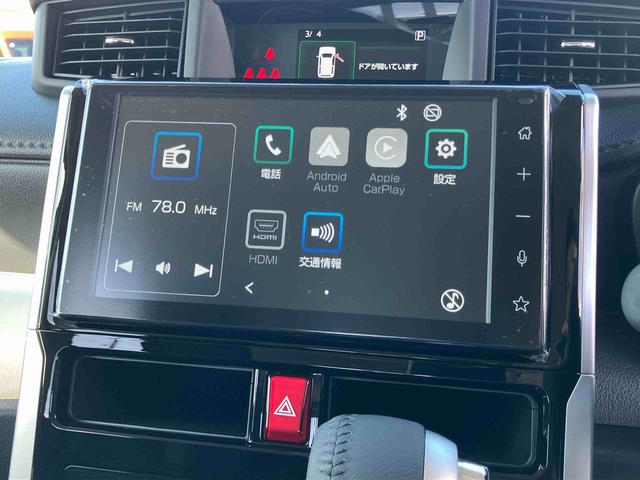 トールカスタムＧ９型ディスプレイオーディオ／ＴＶ／ＢＴ／ＵＳＢ　バックカメラ　全車速追従クルコン　ＬＥＤヘッドライト　オートライト　ＡＤＢ　革巻きハンドル　スマアシ　前後コーナーセンサ　電動駐車ブレーキ　キーフリー（千葉県）の中古車