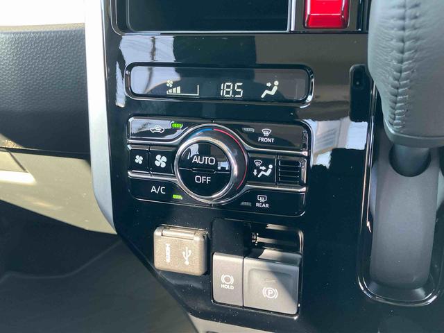 トールカスタムＧ９型ディスプレイオーディオ／ＴＶ／ＢＴ／ＵＳＢ　バックカメラ　全車速追従クルコン　ＬＥＤヘッドライト　オートライト　ＡＤＢ　革巻きハンドル　スマアシ　前後コーナーセンサ　電動駐車ブレーキ　キーフリー（千葉県）の中古車