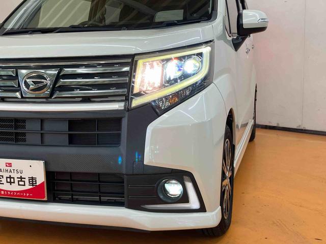 ムーヴカスタム　Ｘ　ハイパーＣＤチューナー　ＥＴＣ　ＬＥＤヘッド／フォグランプ　フロントＬＥＤイルミ　１４インチアルミ　プッシュボタンスターター　オートエアコン　オート格納ドアミラー　運転席シートリフター　横滑り防止装置（千葉県）の中古車