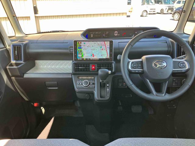 タントＸターボパノラマカメラ連動９インチフルセグナビ　ＵＳＢ接続　ブルートゥース対応　フロント．リヤドライブレコーダー連動　ビルトインＥＴＣ　ブラインドスポットモニター　アダプティブクルーズコントロール（千葉県）の中古車