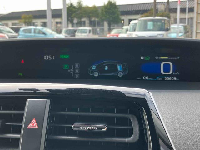 プリウスSセーフティプラスハイブリッド HDU ナビ/地デジ/BT/DVD バックカメラ ETC ドラレコ 全車速追従クルコン LEDヘッドライト オートライト オートハイビーム 衝突被害軽減ブレーキ 前後クリアランスセンサー(千葉県)の中古車