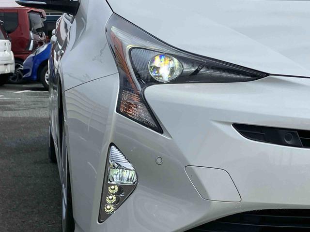 プリウスSセーフティプラスハイブリッド HDU ナビ/地デジ/BT/DVD バックカメラ ETC ドラレコ 全車速追従クルコン LEDヘッドライト オートライト オートハイビーム 衝突被害軽減ブレーキ 前後クリアランスセンサー(千葉県)の中古車