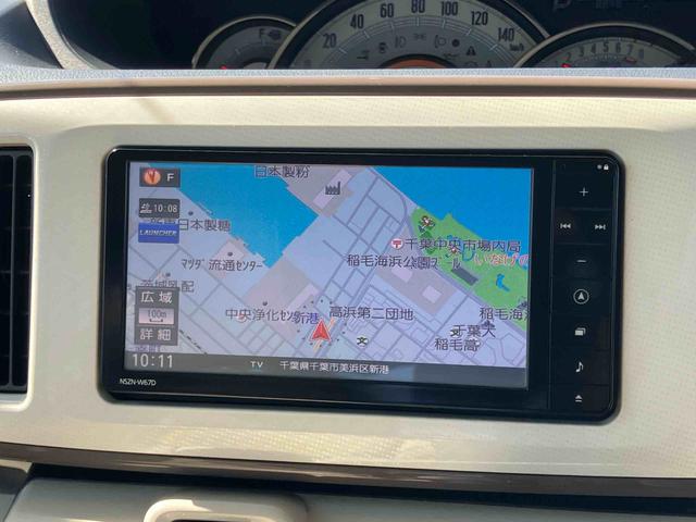 ムーヴキャンバスGメイクアップ SAIIナビ/TV/DVD/BT/USB バックカメラ ETC LEDヘッドライト オートライト 衝突被害軽減ブレーキ 両側電動スライドドア キーフリーシステム ボタンスタート 置き楽BOX オートエアコン(千葉県)の中古車