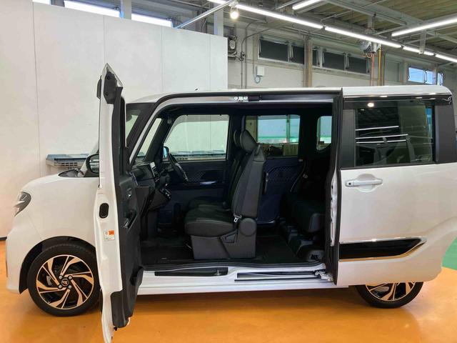 タントカスタムＲＳスタイルセレクションバックカメラ連動９インチフルセグナビ　ＵＳＢ接続　ブルートゥース対応　フロント．リヤドライブレコーダー連動　ＴＶナビキット　ビルトインＥＴＣ　アダプティブクルーズコントロール　電動パーキングブレーキ（千葉県）の中古車