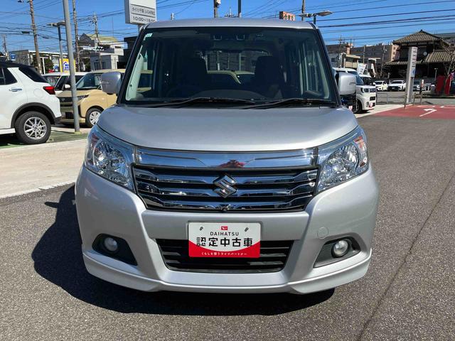 ソリオハイブリッドＭＺＳＤナビゲーション　ＣＤ　ＤＶＤ　パノラマカメラ　ドライブレコーダー　ＥＴＣ車載器　衝突回避支援ブレーキ　横滑り防止装置　アイドリングストップ　両側電動スライドドア　プッシュボタンスタート（千葉県）の中古車