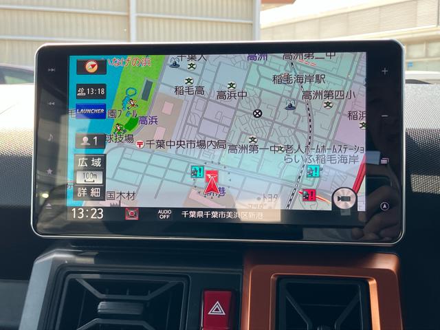 タフトＧターボターボ　ガラスルーフ　ルーフレール　ナビ／ＴＶ／ＤＶＤ／ＢＴ／ＵＳＢ　Ｂカメラ　前後ドラレコ　ＥＴＣ　ＬＥＤヘッドランプ　オートライト　シートヒーター　コ−ナ−センサー　電動駐車ブレーキ　キーフリー（千葉県）の中古車