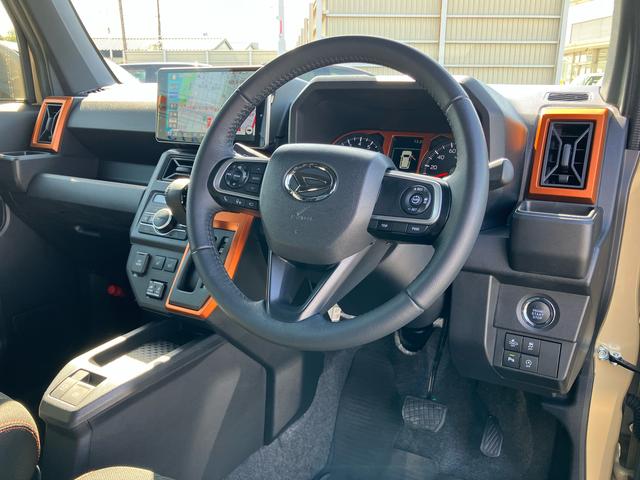 タフトＧターボターボ　ガラスルーフ　ルーフレール　ナビ／ＴＶ／ＤＶＤ／ＢＴ／ＵＳＢ　Ｂカメラ　前後ドラレコ　ＥＴＣ　ＬＥＤヘッドランプ　オートライト　シートヒーター　コ−ナ−センサー　電動駐車ブレーキ　キーフリー（千葉県）の中古車