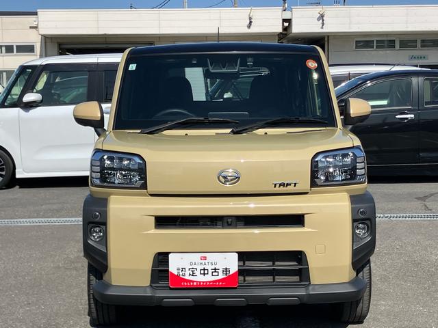 タフトＧターボターボ　ガラスルーフ　ルーフレール　ナビ／ＴＶ／ＤＶＤ／ＢＴ／ＵＳＢ　Ｂカメラ　前後ドラレコ　ＥＴＣ　ＬＥＤヘッドランプ　オートライト　シートヒーター　コ−ナ−センサー　電動駐車ブレーキ　キーフリー（千葉県）の中古車