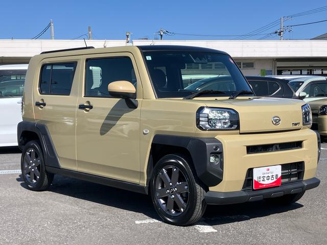 タフトＧターボターボ　ガラスルーフ　ルーフレール　ナビ／ＴＶ／ＤＶＤ／ＢＴ／ＵＳＢ　Ｂカメラ　前後ドラレコ　ＥＴＣ　ＬＥＤヘッドランプ　オートライト　シートヒーター　コ−ナ−センサー　電動駐車ブレーキ　キーフリー（千葉県）の中古車