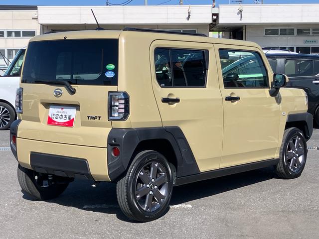 タフトＧターボターボ　ガラスルーフ　ルーフレール　ナビ／ＴＶ／ＤＶＤ／ＢＴ／ＵＳＢ　Ｂカメラ　前後ドラレコ　ＥＴＣ　ＬＥＤヘッドランプ　オートライト　シートヒーター　コ−ナ−センサー　電動駐車ブレーキ　キーフリー（千葉県）の中古車