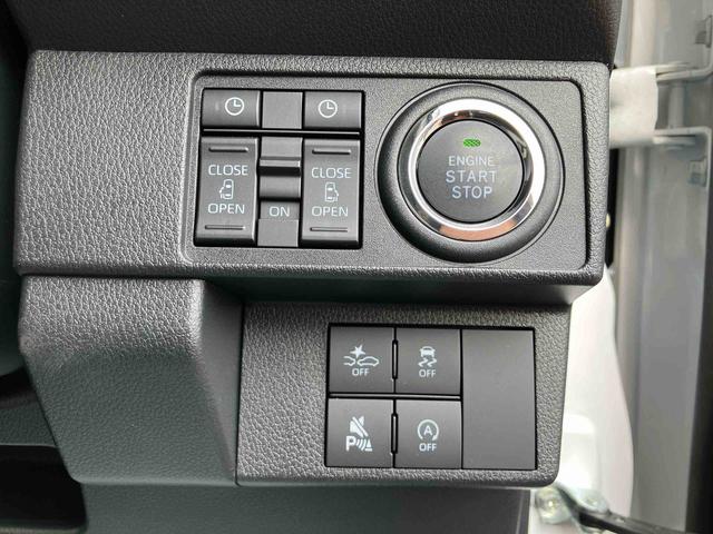 ムーヴキャンバスストライプスＧナビ／ＢＴ／ＴＶ／ＤＩＳＣ／バックカメラ／ステアリングスイッチ　両側パワスラ　ＬＥＤヘッド／フォグランプ　シートヒーター　保温カップホルダー　電動駐車ブレーキ　置きラクＢＯＸ　衝突被害軽減ブレーキ（千葉県）の中古車