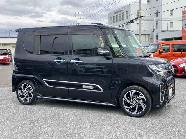 タントカスタムRSスタイルセレクション9型ナビ/BT/TV/DISC/Bカメラ 前後ドラレコ ETC ターボ サイドガーニッシュ 両側パワスラ 15インチアルミ LEDヘッド/フォグ シートヒーター シートバックテーブル 自動追従クルコン(千葉県)の中古車