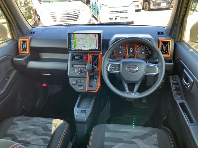タフトＧ９型ナビ／ＢＴ／ＴＶ／ＤＩＳＣ／Ｂカメラ／ステアＳＷ　前後ドラレコ　ＥＴＣ　ガラスルーフ　ルーフレール　１５インチアルミ　ＬＥＤヘッド／フォグ　シートヒーター　電動駐車ブレーキ　衝突被害軽減ブレーキ（千葉県）の中古車