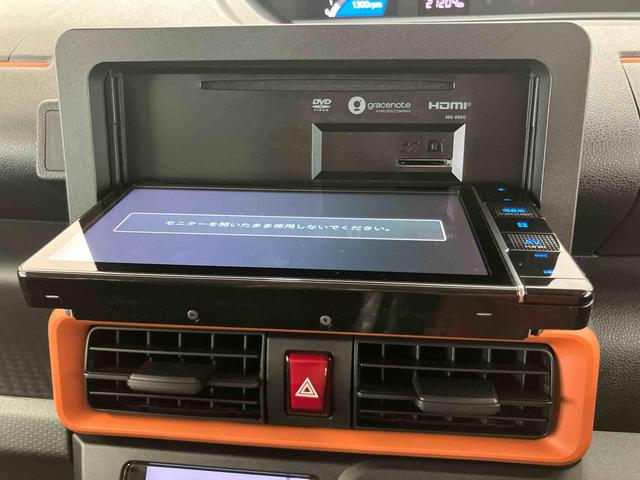 タントファンクロスバックカメラ連動フルセグナビ　ビルトインＥＴＣ　前後コーナーセンサー　前席シートヒーター　オートブレーキホールド付き電動パーキング　右側リヤトリムＵＳＢチャージャー　上下２段調整式デッキボード（千葉県）の中古車