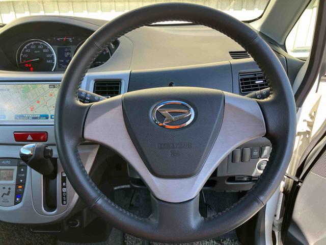 ムーヴカスタム　Ｇバックカメラ連動ワンセグナビ　ＴＶナビキット　ＥＴＣ　オーバーヘッドコンソール　照明．バニティーミラー付き左右サンバイザー　プッシュエンジンスタート　キーフリーシステム　アイドリングストップ（千葉県）の中古車