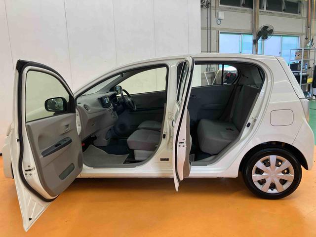 ミライースＬＣＤラジオチューナー　ＡＵＸ接続　アイドリングストップ　マニュアルレベリング機能付ハロゲンヘッドライト　キーレスエントリー　バニティーミラー付き左右サンバイザー　ショッピングフック　カーペットマット（千葉県）の中古車