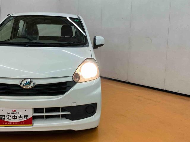ミライースＬＣＤラジオチューナー　ＡＵＸ接続　アイドリングストップ　マニュアルレベリング機能付ハロゲンヘッドライト　キーレスエントリー　バニティーミラー付き左右サンバイザー　ショッピングフック　カーペットマット（千葉県）の中古車