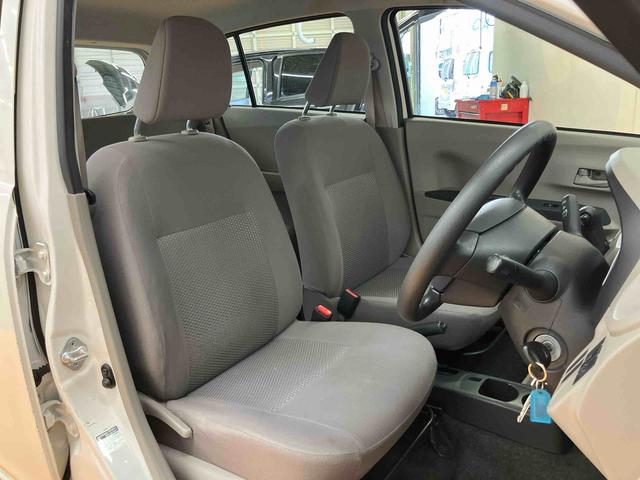 ミライースＬＣＤラジオチューナー　ＡＵＸ接続　アイドリングストップ　マニュアルレベリング機能付ハロゲンヘッドライト　キーレスエントリー　バニティーミラー付き左右サンバイザー　ショッピングフック　カーペットマット（千葉県）の中古車