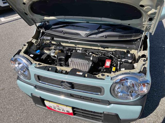 ハスラーハイブリッドＧＣＤ／ＤＶＤ／ＢＴ／バックカメラ／ステアリングスイッチ　ＥＴＣ　プッシュボタンスターター　シートヒーター　電動格納ドアミラー　運転席シートリフター　オートエアコン　横滑り防止装置　衝突被害軽減ブレーキ（千葉県）の中古車