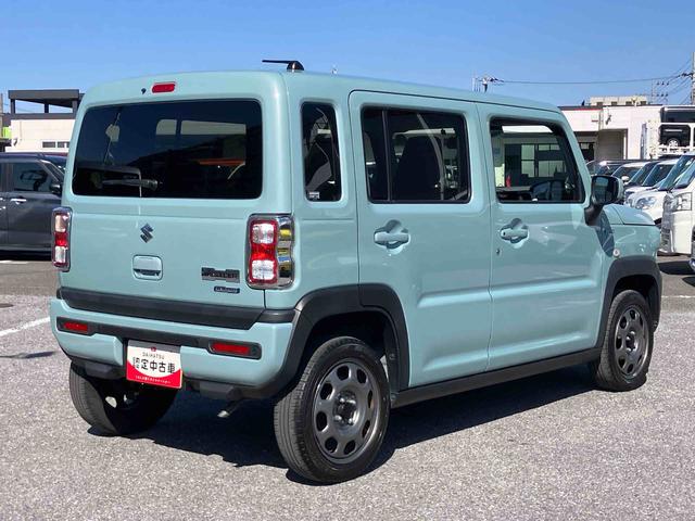 ハスラーハイブリッドＧＣＤ／ＤＶＤ／ＢＴ／バックカメラ／ステアリングスイッチ　ＥＴＣ　プッシュボタンスターター　シートヒーター　電動格納ドアミラー　運転席シートリフター　オートエアコン　横滑り防止装置　衝突被害軽減ブレーキ（千葉県）の中古車