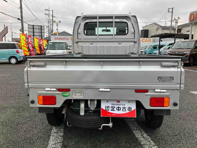 キャリイトラックKCエアコン・パワステ 4WDAM/FMラジオ/4WD/3速オートマチック/ラバーマット/荷台マット/ゲートプロテクター/エアコン/パワーステアリング/バイザー(千葉県)の中古車