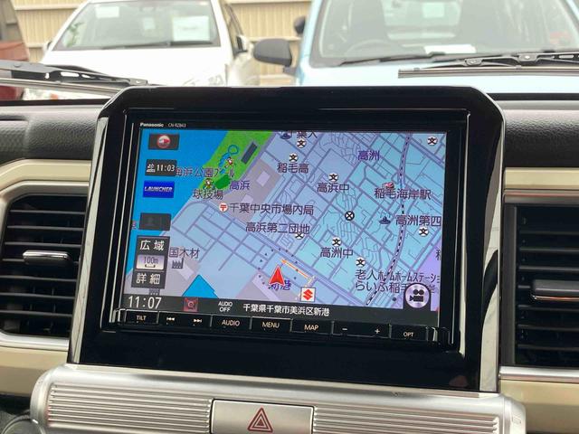 クロスビーハイブリッドＭＺナビ／ＢＴ／ＴＶ／ＤＩＳＣ／全周囲カメラ／ステアスイッチ　ドラレコ　ＥＴＣ　ターボ　１６インチアルミ　ＬＥＤヘッド／フォグ　スマートキー　シートヒーター　パドルシフト　クルコン　衝突被害軽減ブレーキ（千葉県）の中古車