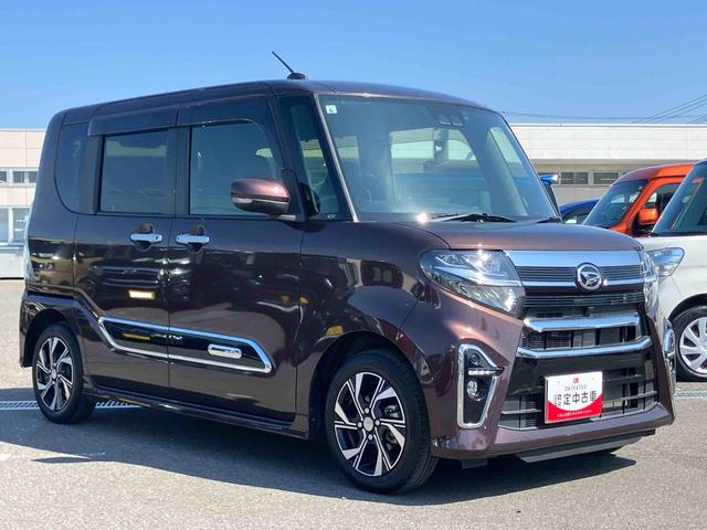 タントカスタムＸスタイルセレクション９型ナビ／ＴＶ／ＤＶＤ／ＢＴ／ＵＳＢ　バックカメラ　前後ドラレコ　ＥＴＣ　ブラインドスポットモニター　シートヒーター　ＬＥＤヘッドライト　オートライト　両側電動スライドドア　キーフリー　アルミホイール（千葉県）の中古車
