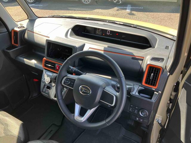 タントファンクロスターボターボ　バックカメラ　ルーフレール　両側電動スライドドア　ＬＥＤヘッドライト　オートライト　シートヒーター　スマアシ　前後コーナーセンサー　電動駐車ブレーキ　キーフリー　盗難防止警報　アルミホイール（千葉県）の中古車