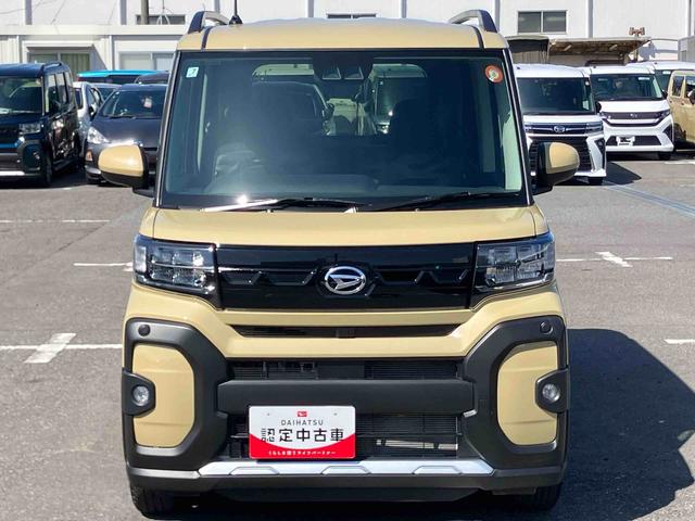 タントファンクロスターボターボ　バックカメラ　ルーフレール　両側電動スライドドア　ＬＥＤヘッドライト　オートライト　シートヒーター　スマアシ　前後コーナーセンサー　電動駐車ブレーキ　キーフリー　盗難防止警報　アルミホイール（千葉県）の中古車