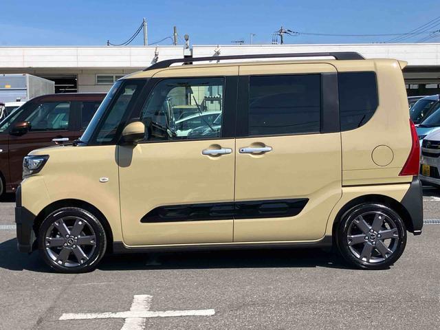 タントファンクロスターボターボ　バックカメラ　ルーフレール　両側電動スライドドア　ＬＥＤヘッドライト　オートライト　シートヒーター　スマアシ　前後コーナーセンサー　電動駐車ブレーキ　キーフリー　盗難防止警報　アルミホイール（千葉県）の中古車