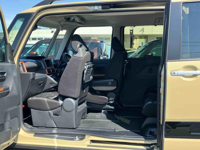 タントファンクロスターボターボ　バックカメラ　ルーフレール　両側電動スライドドア　ＬＥＤヘッドライト　オートライト　シートヒーター　スマアシ　前後コーナーセンサー　電動駐車ブレーキ　キーフリー　盗難防止警報　アルミホイール（千葉県）の中古車