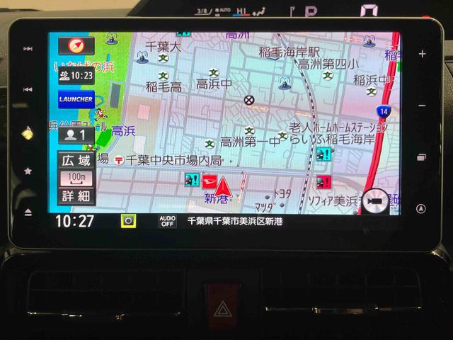 タントカスタムＲＳスタイルセレクションバックカメラ連動９インチフルセグナビ　ＵＳＢ接続　ブルートゥース対応　ＴＶナビキット　フロント．リヤドライブレコーダー連動　ビルトインＥＴＣ　運転席ロングスライドシート　前後コーナーセンサー（千葉県）の中古車